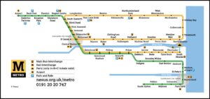 Nexus Metro Map